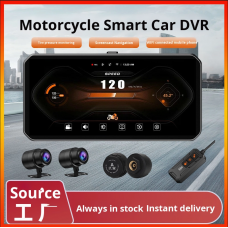 STC-51 Full Hd 2 Kameralı, Lastik Basınç Sensörlü, Carplay ve Android Auto Özellikli Motorsiklet Kamera Seti