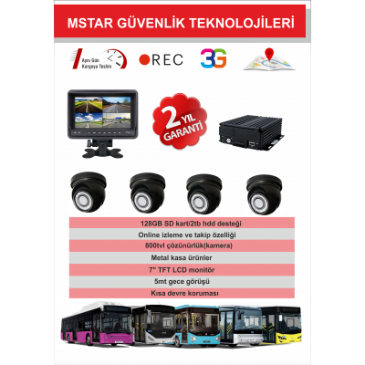 3G-GPS ÖZELLİKLİ ANALOG FULL SET (SET1)