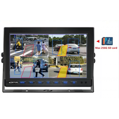 STARCAM STC-104 10.1 inch 4 Kanal 1080p Kayıtlı Araç Monitörü (DC 12-36V) STARCAM STC-104 10.1 inch 4 Kanal 1080p Kayıtlı Araç Monitörü (DC 12-36V)