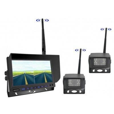 STARCAM STC-702W 2 Kameralı Ahd Wireless Set (Dc 9-36v)